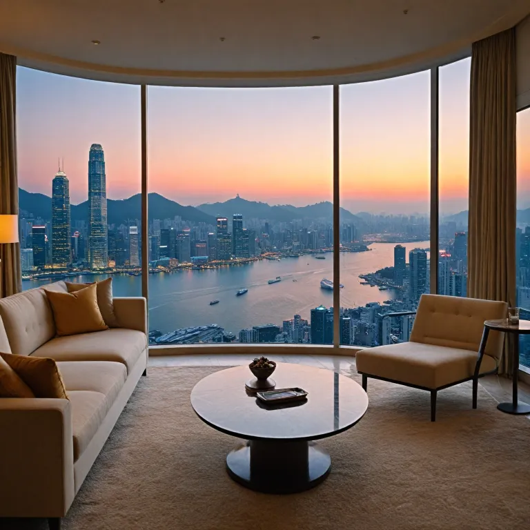 Hong Kong hotel suites with skyline views: elevate your stay above Victoria Harbour