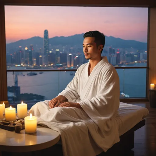Refined spa experiences for men in Hong Kong’s luxury hotels