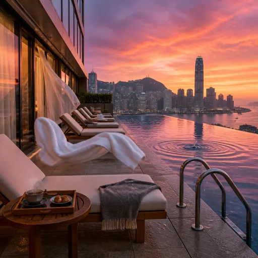 An elegant urban retreat at Gloucester Luk Kwok hotel in Hong Kong